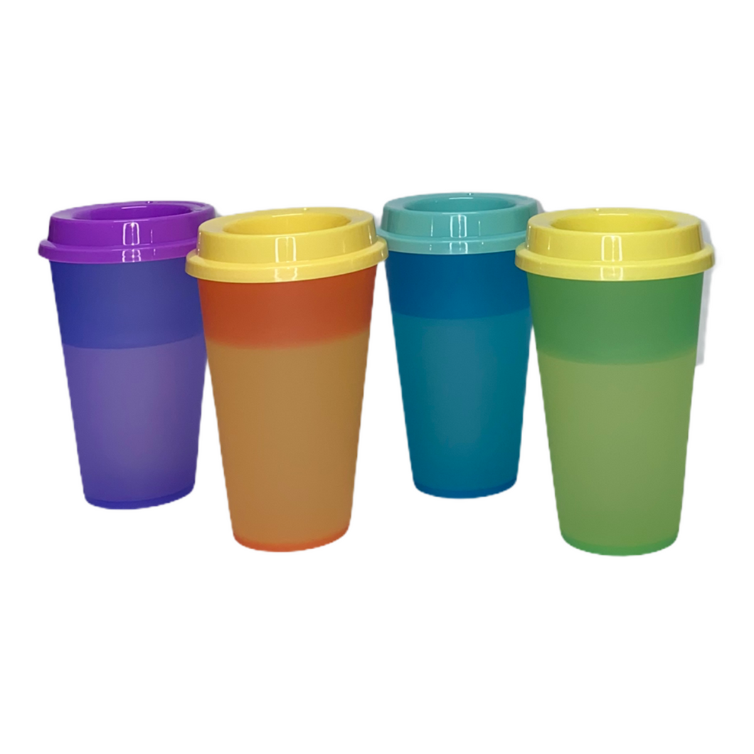 Color Changing Hot Cups Set of 4