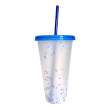 Load image into Gallery viewer, Single Color Confetti Color Changing Cold Cup Bundle - 24oz
