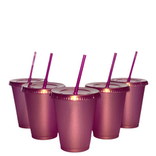 Load image into Gallery viewer, Valentine Rose Gold Mini Cold Cup Bundle - 16oz
